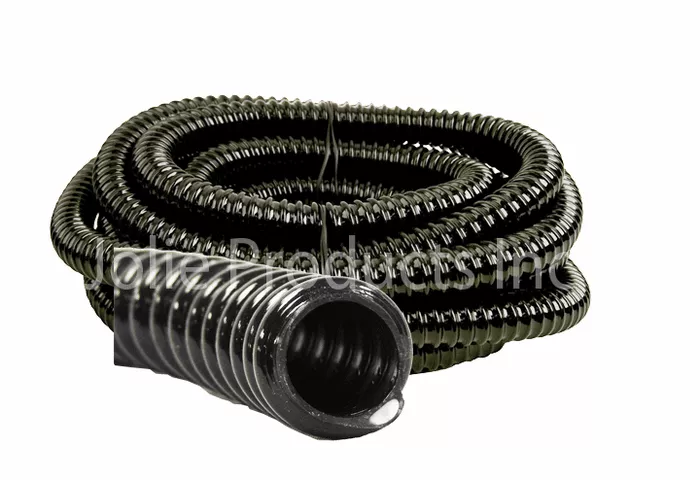 1-1/2" ID Spiral Non Kink Corrugated Pond Tubing - 100 ft. Roll