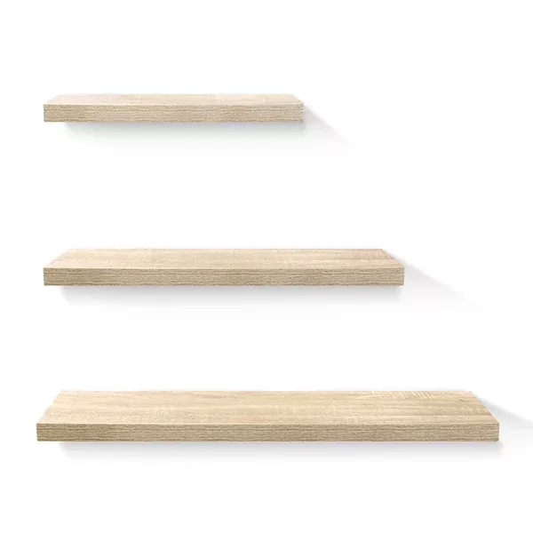 3pcs DIY Floating Wall Shelf Set