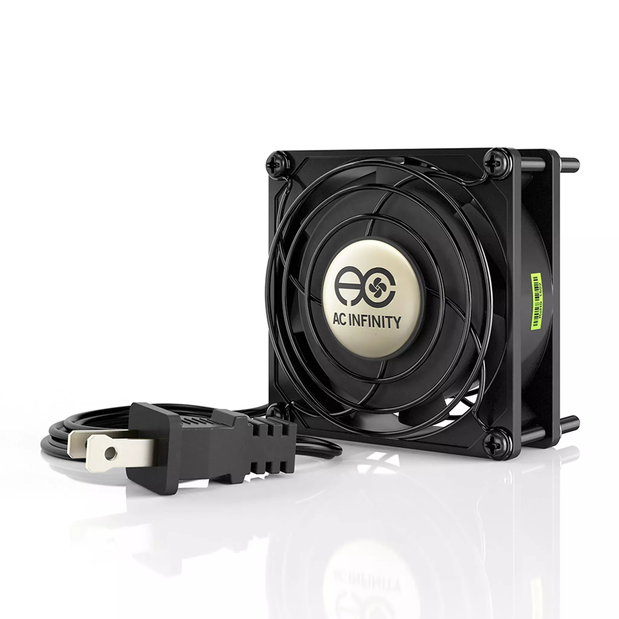 AC Infinity AXIAL 8025 High-Speed Muffin Cooling Fan, 80mm 120V AC