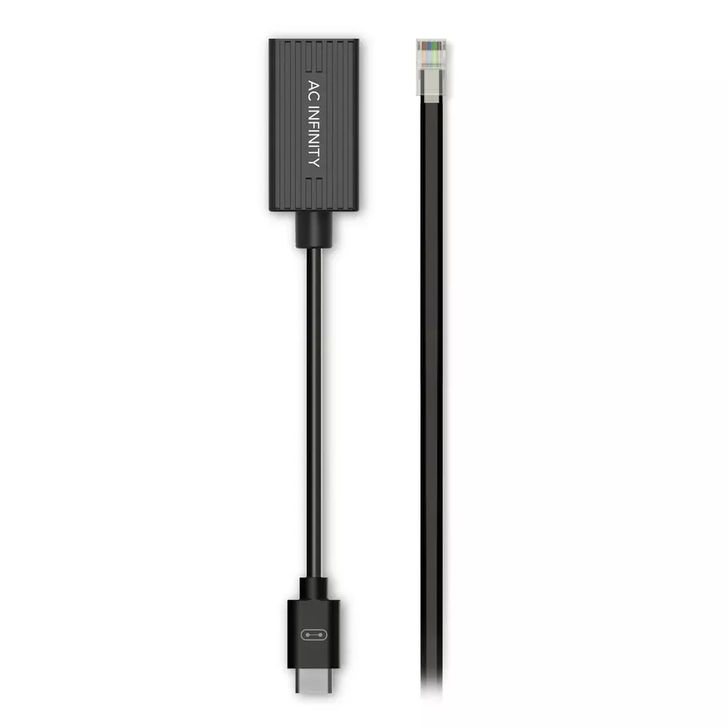 AC Infinity UIS Lighting Adapter Type-A, for RJ11/12 Connector lights with PWM or 0-10v Dimmers