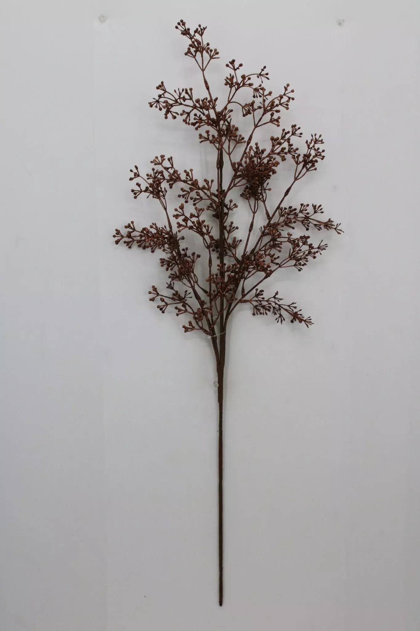 Artificial Copper Eucalyptus Seed Spray - 33"