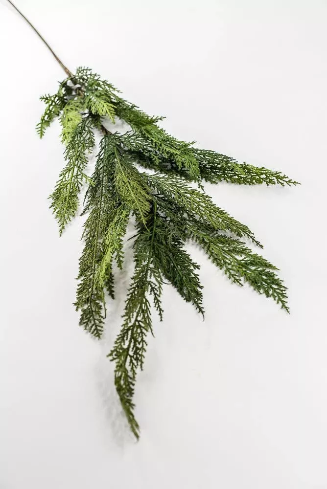 Artificial Green Cedar Spray - 44"