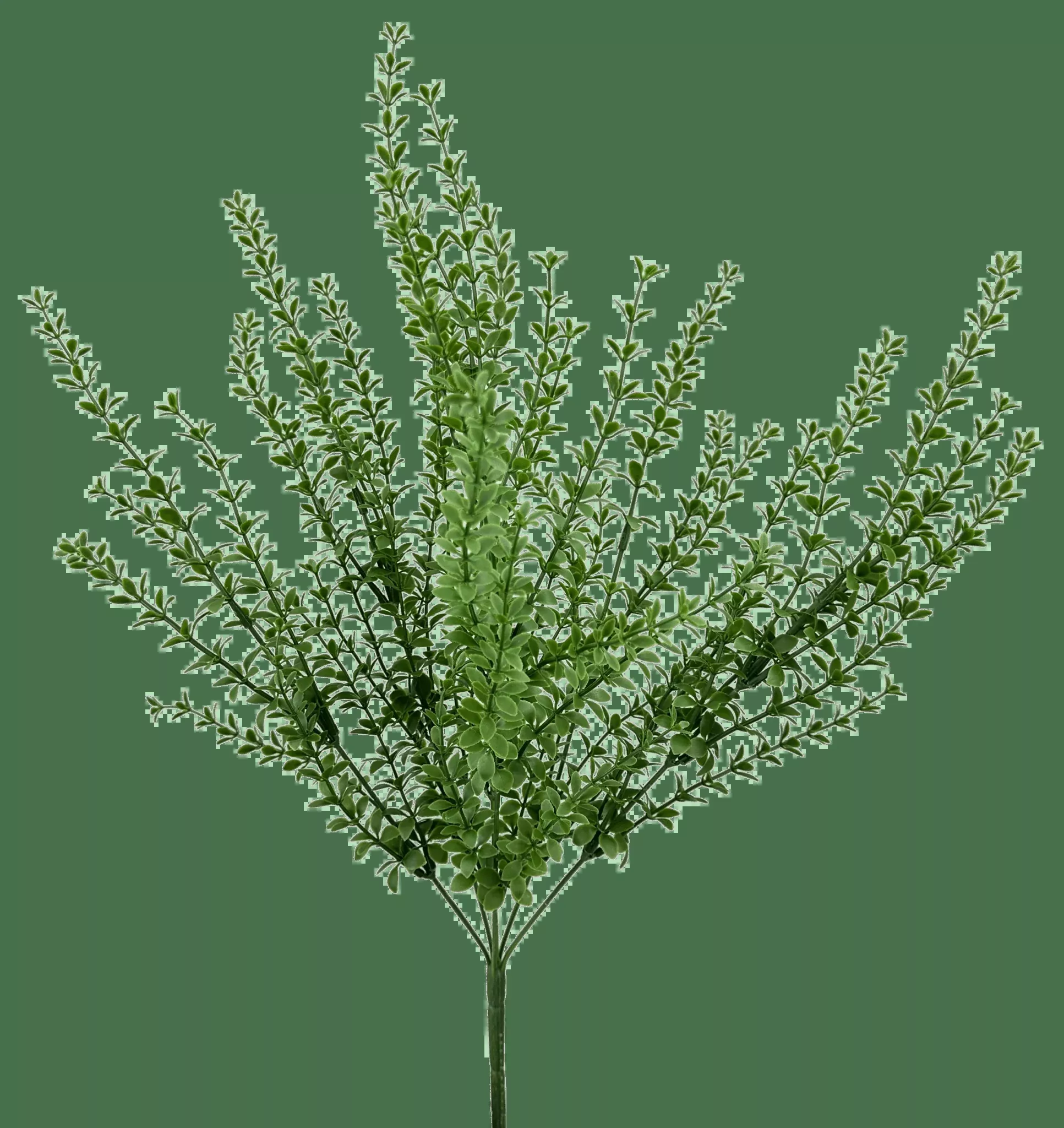 Artificial Green Thyme Bush - 21"