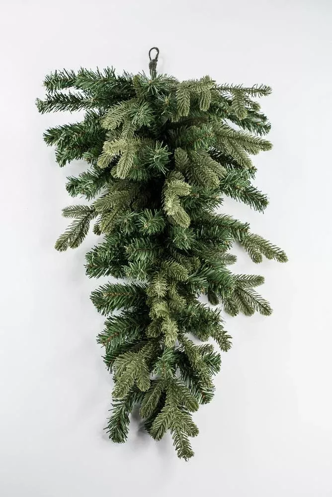 Artificial Mixed Soft Touch Pine Teardrop - 30"