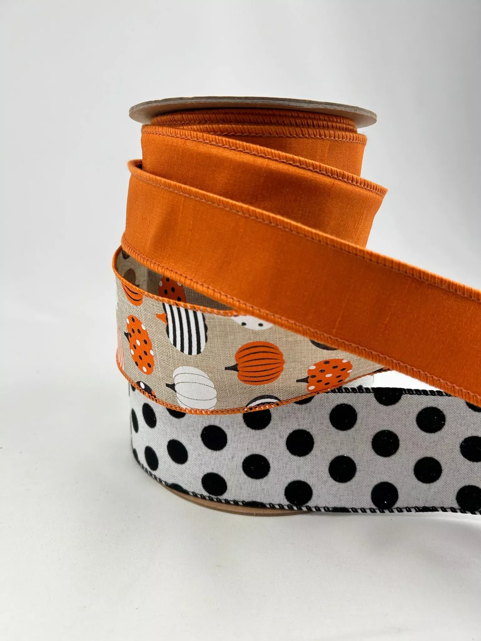 Bow Bundle Halloween Fall x 3 ribbons
