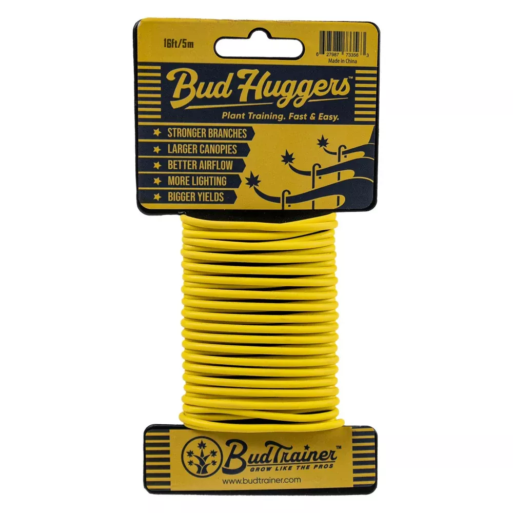 Bud Trainer BudHuggers™ - Yellow Low Stress Training LST Garden Wire
