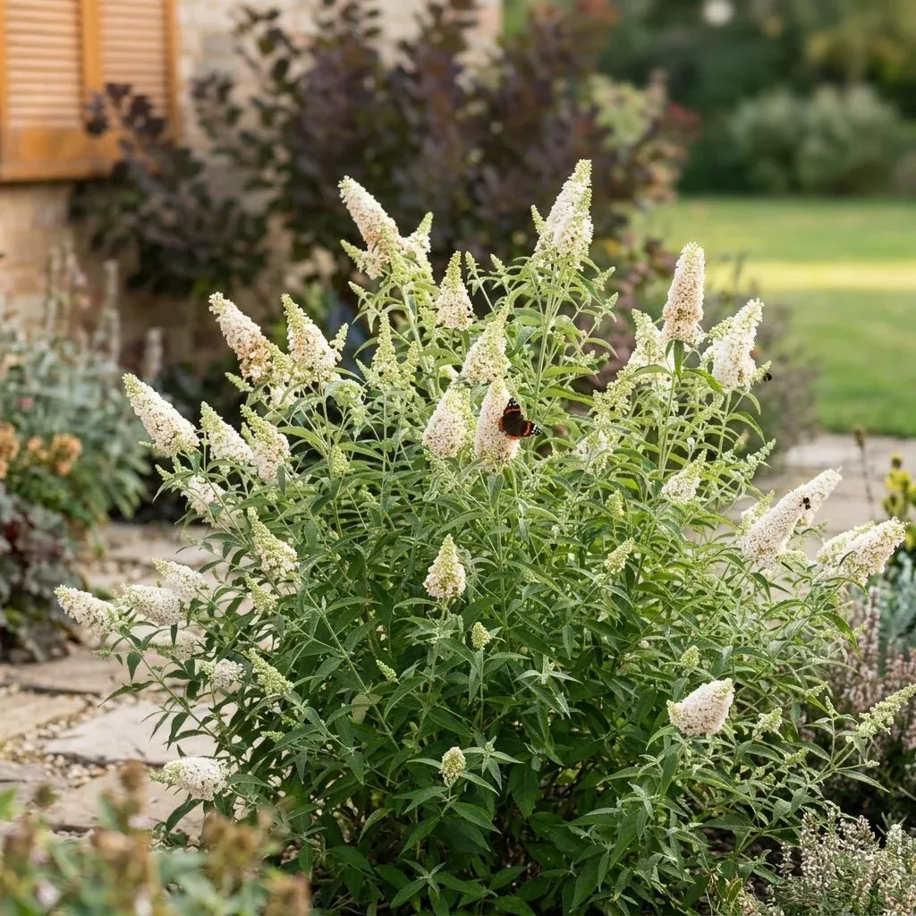 Buzz™ Ivory Butterfly Bush