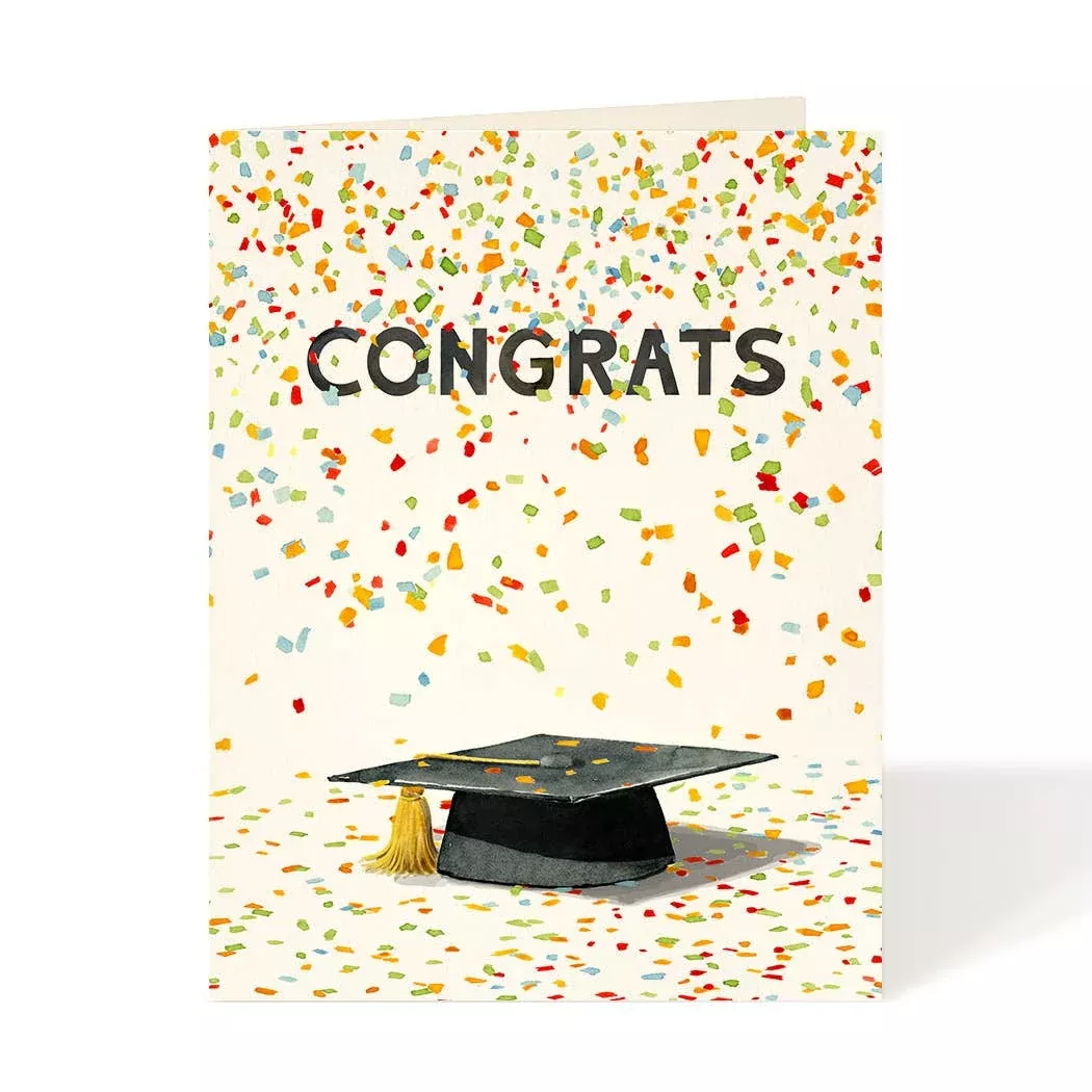 Confetti Graduation - Graduation Card