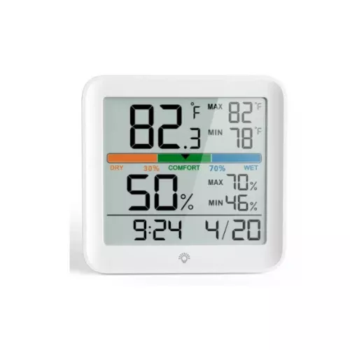 Digital Colour Smart Hygrometer