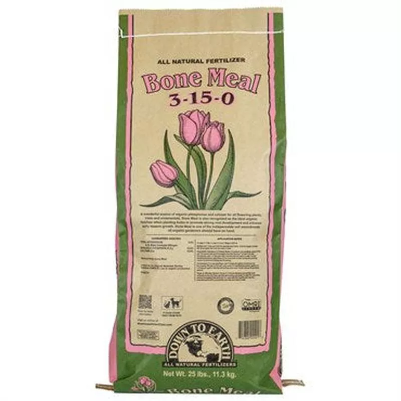 Down To Earth Bone Meal Natural Fertilizer (3-15-0) 25lb