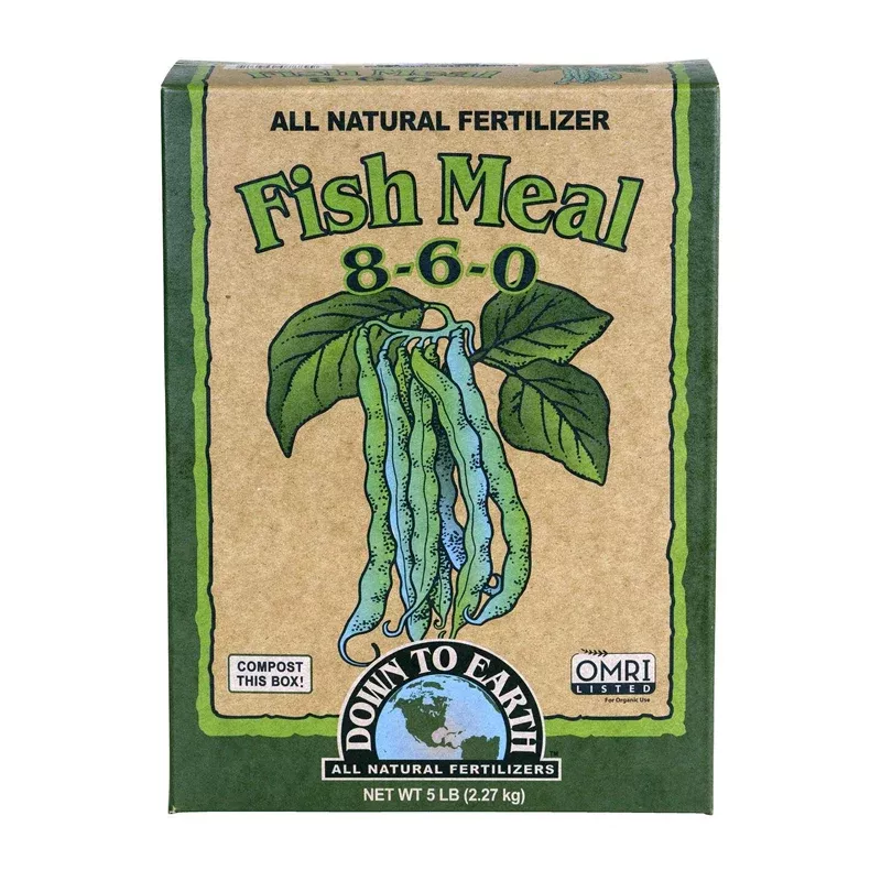 Down To Earth Fish Meal Natural Fertilizer 8-6-04lb