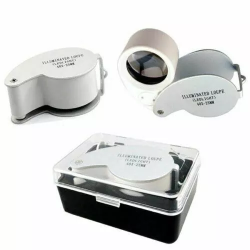 Essentials Magnifier Jewellers Loupe 40X