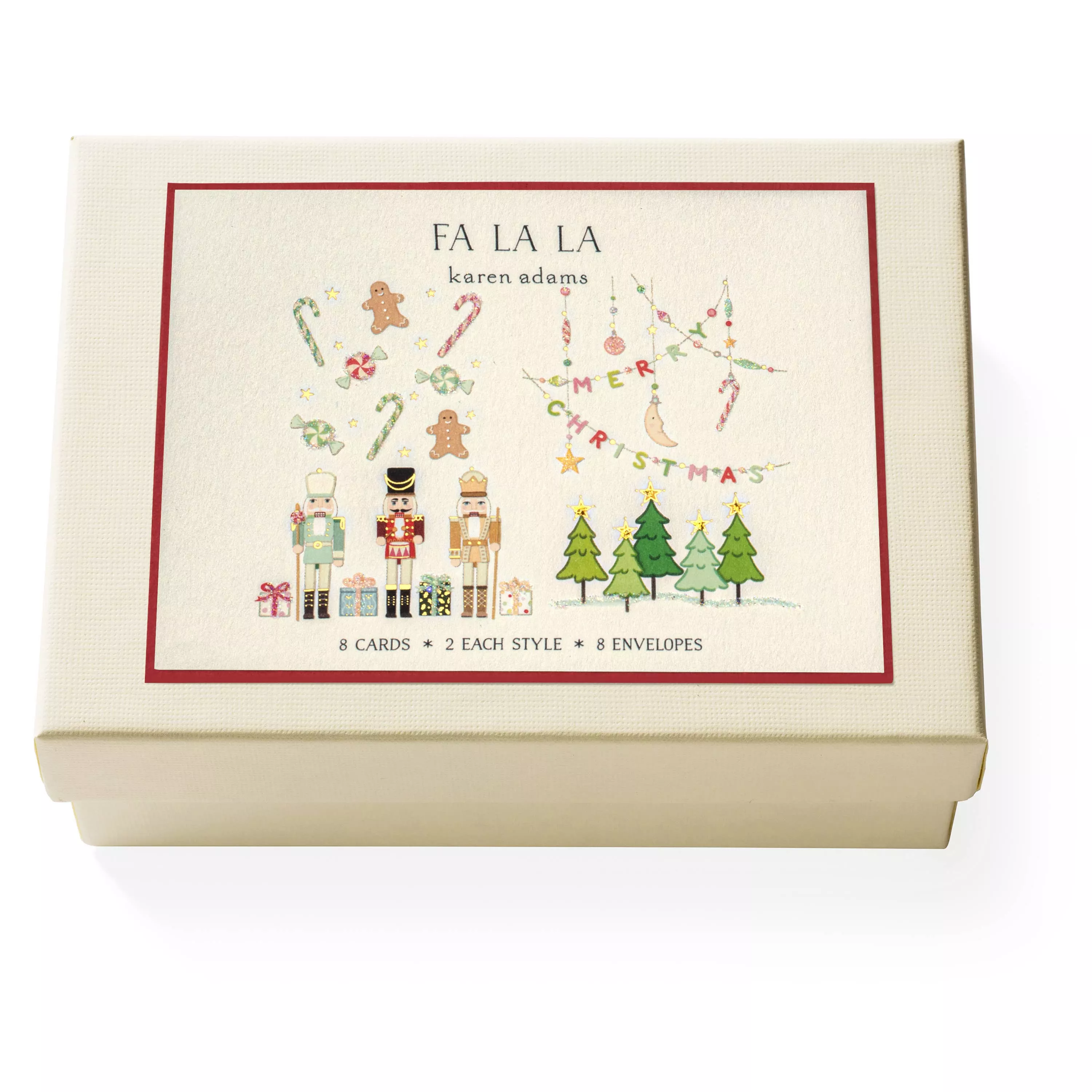 Fa La La Note Card Box