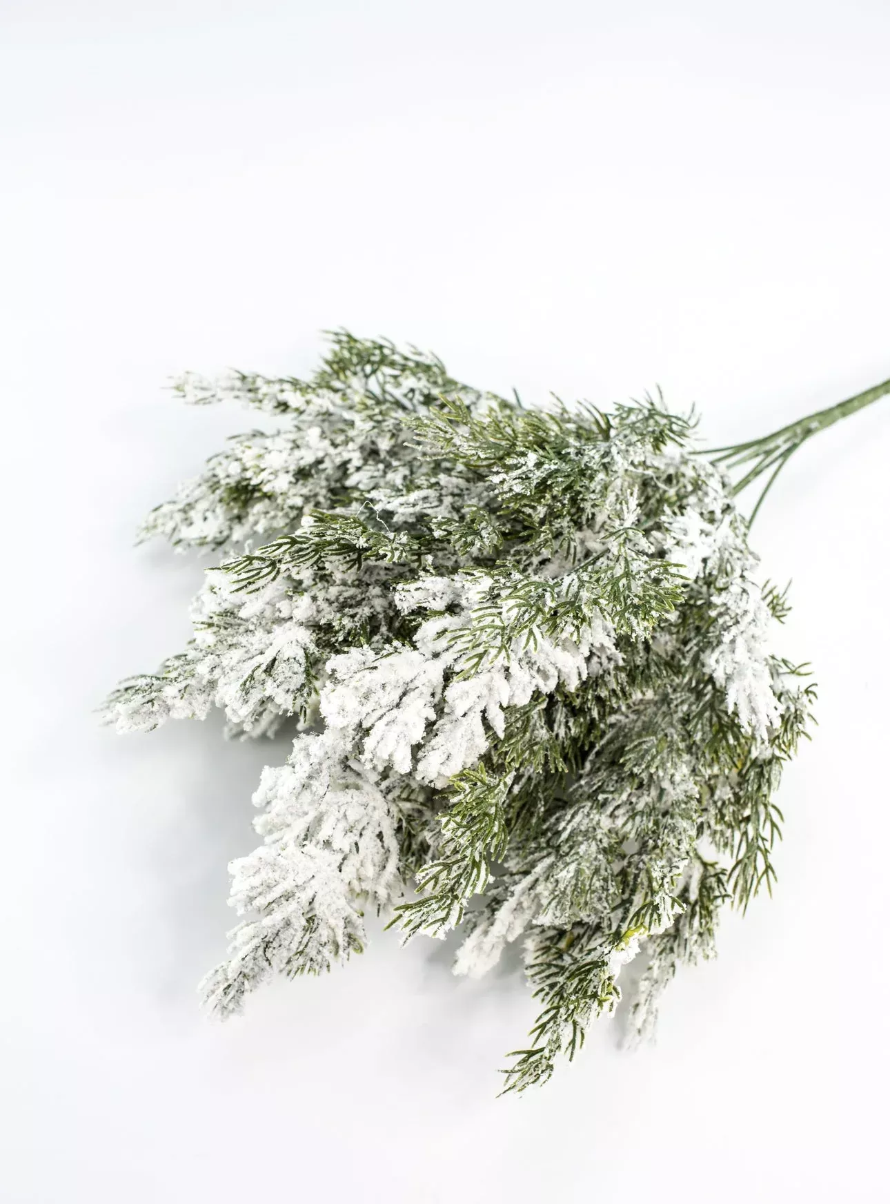 Flocked Cedar Bush