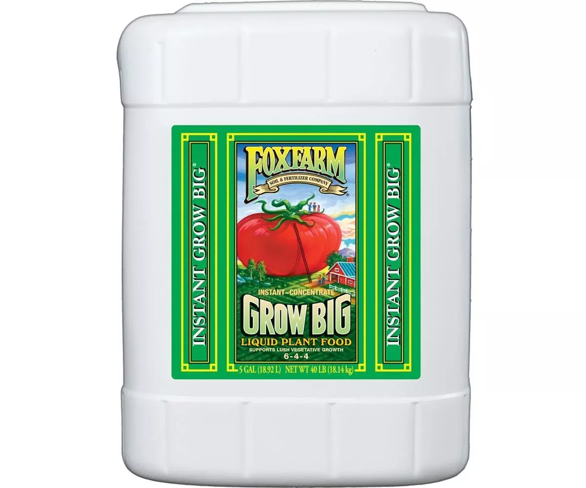 FoxFarm Grow Big Liquid Concentrate, 5 gal