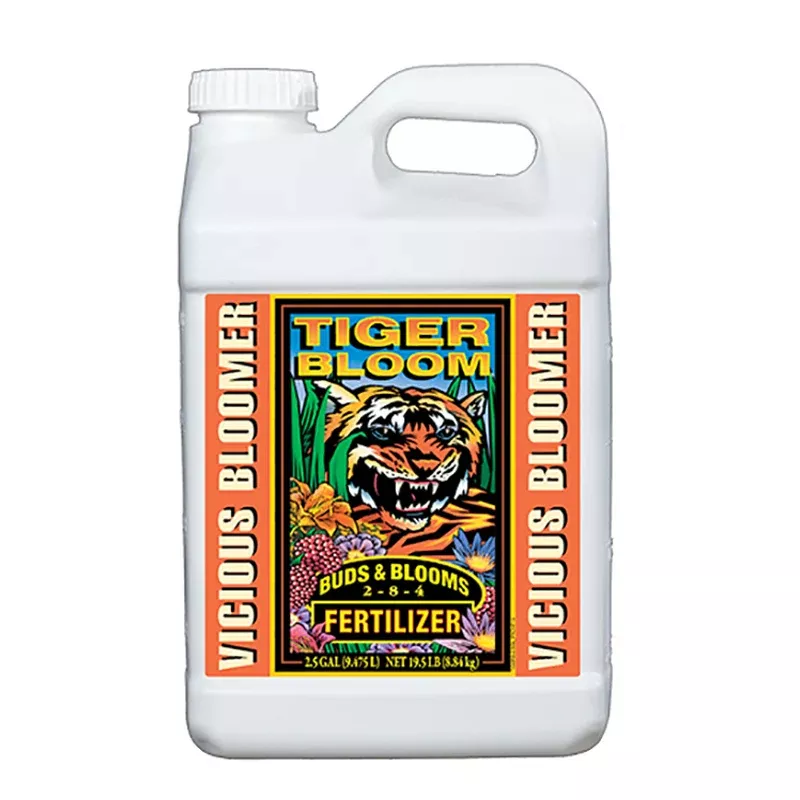 FoxFarm Tiger Bloom Liquid Plant Food 2-8-4, 2.5 Gallon