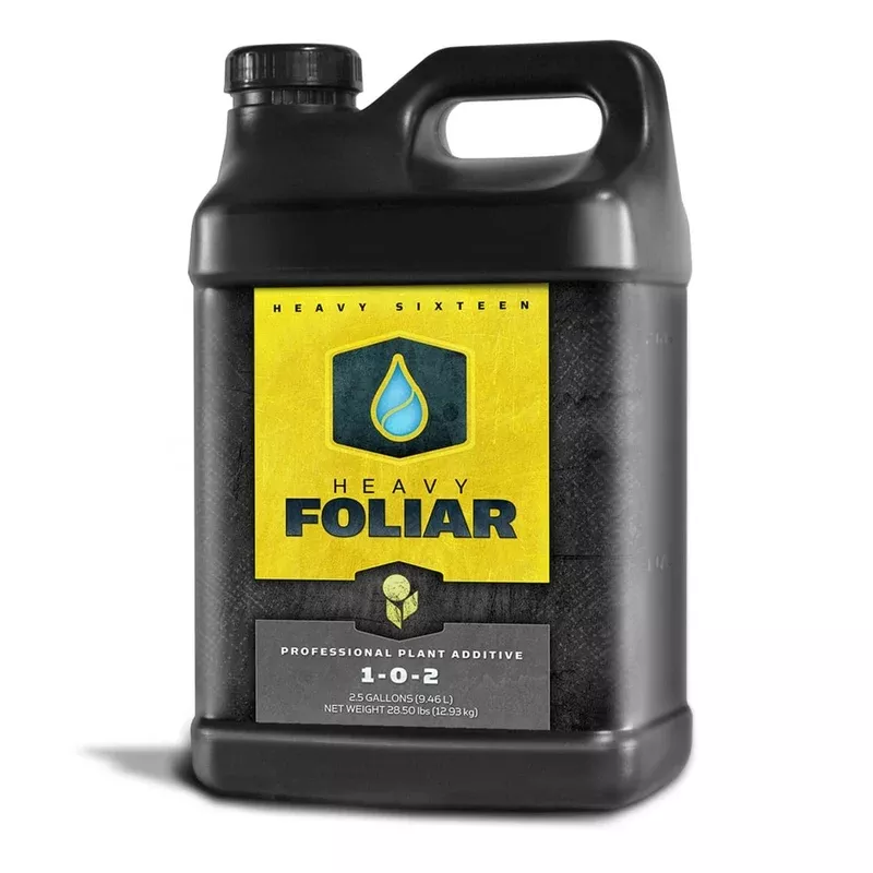 Heavy 16, Heavy Foliar, 1-0-2, Professional Plant Additive (2.5 Gallon)