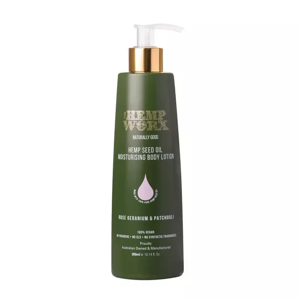 Hemp Body Lotion - Rose & Patchouli