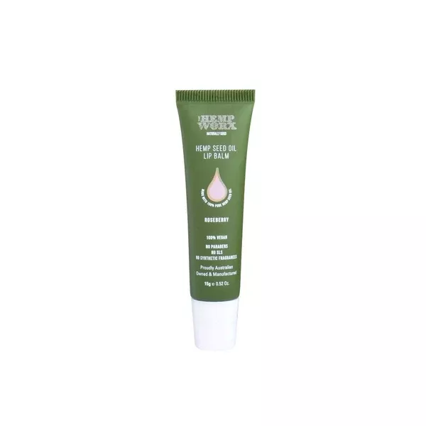 Hemp Lip Balm - Roseberry