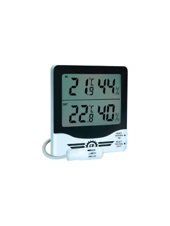 HYDRO AXIS THERMO/HYGROMETER LARGE