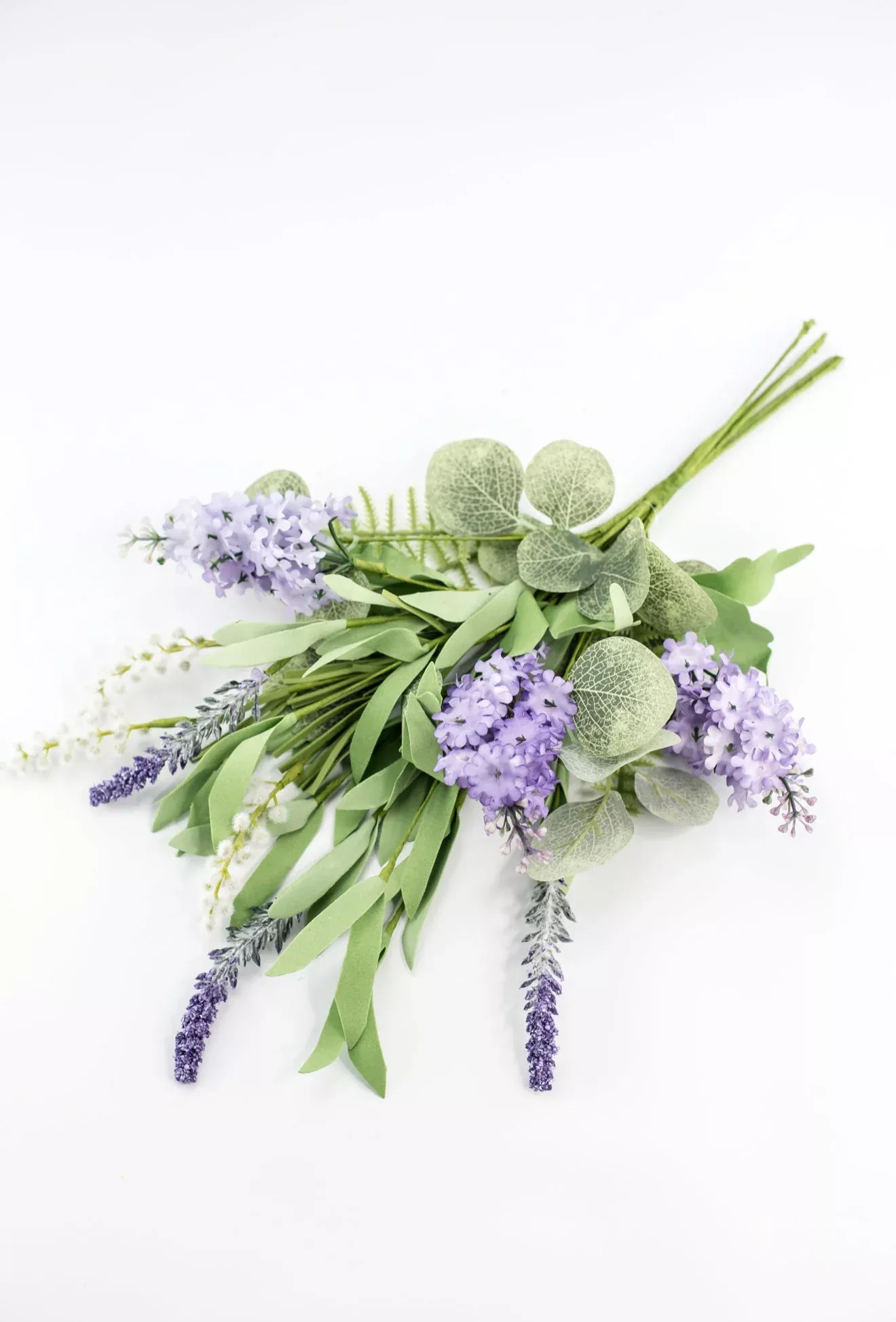 Lavender Lilac Artificial Flower Bundle