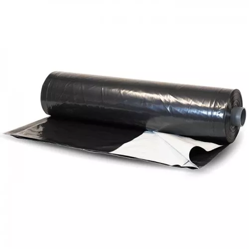 Light Deprivation Greenhouse Plastic 6 mil 100% Blackout - Choose Your Size