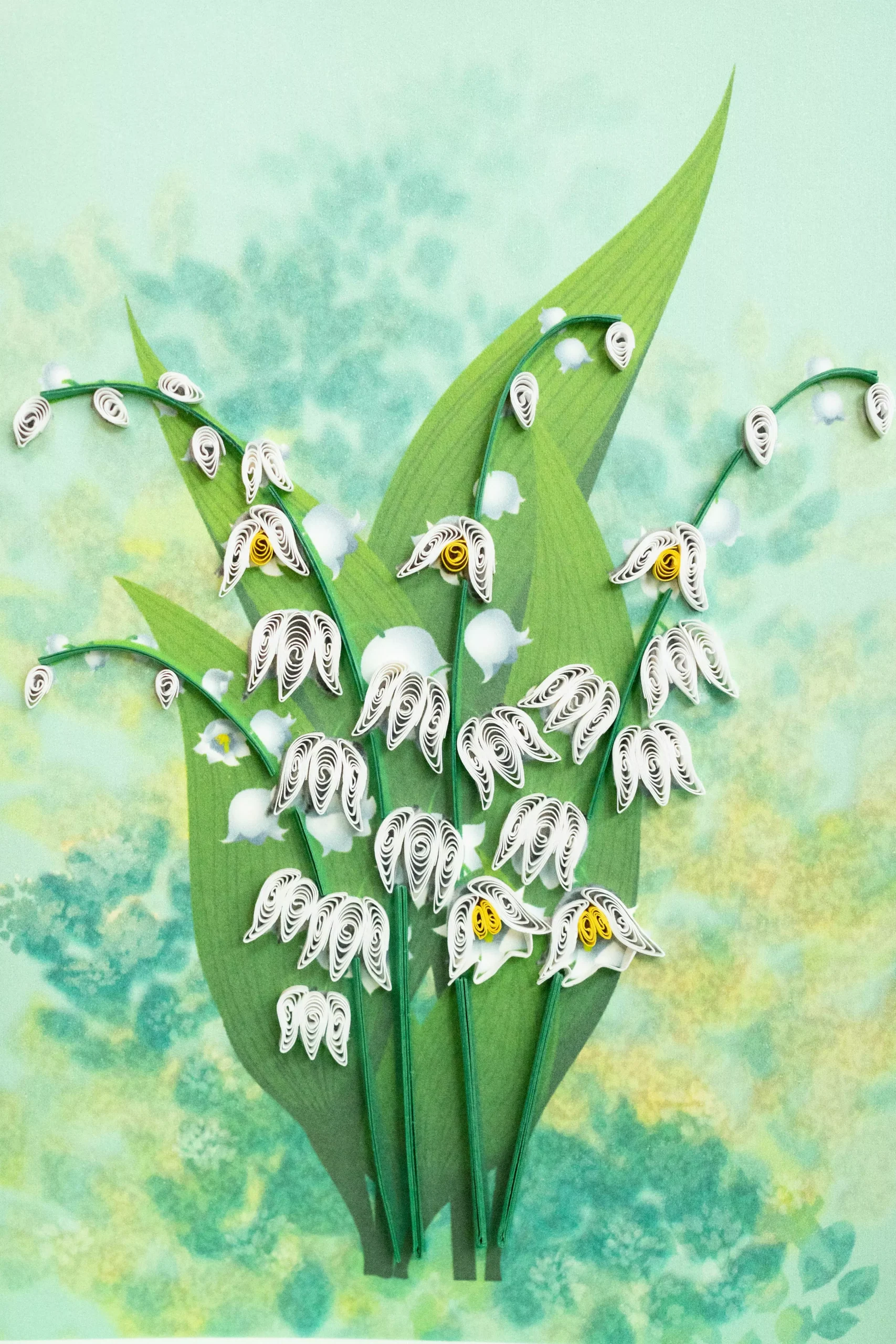 Lily of the Valley (Mini Quilled Card)