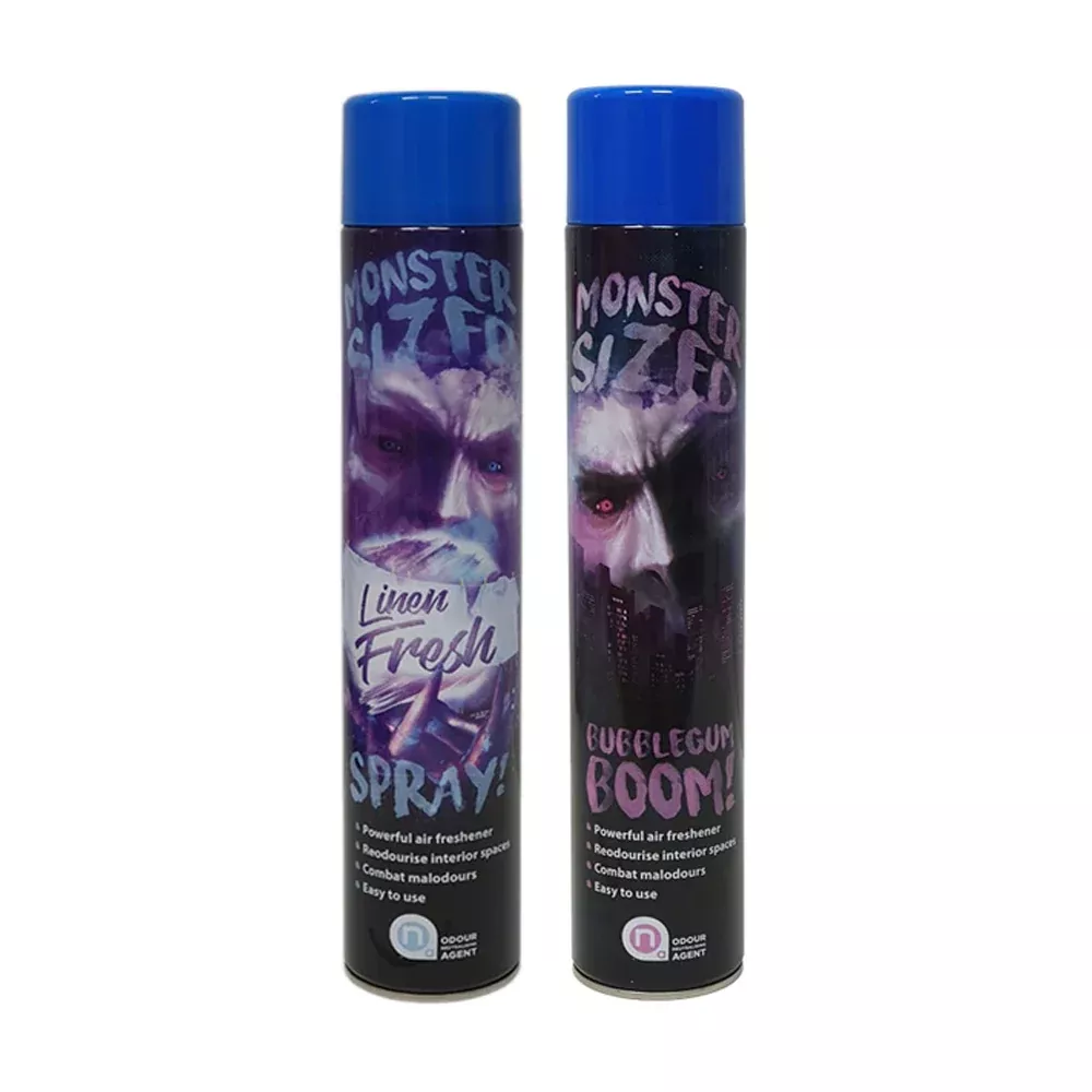 Odour Neutralising Spray 750ml - BubbleGum | Linen | Cherry