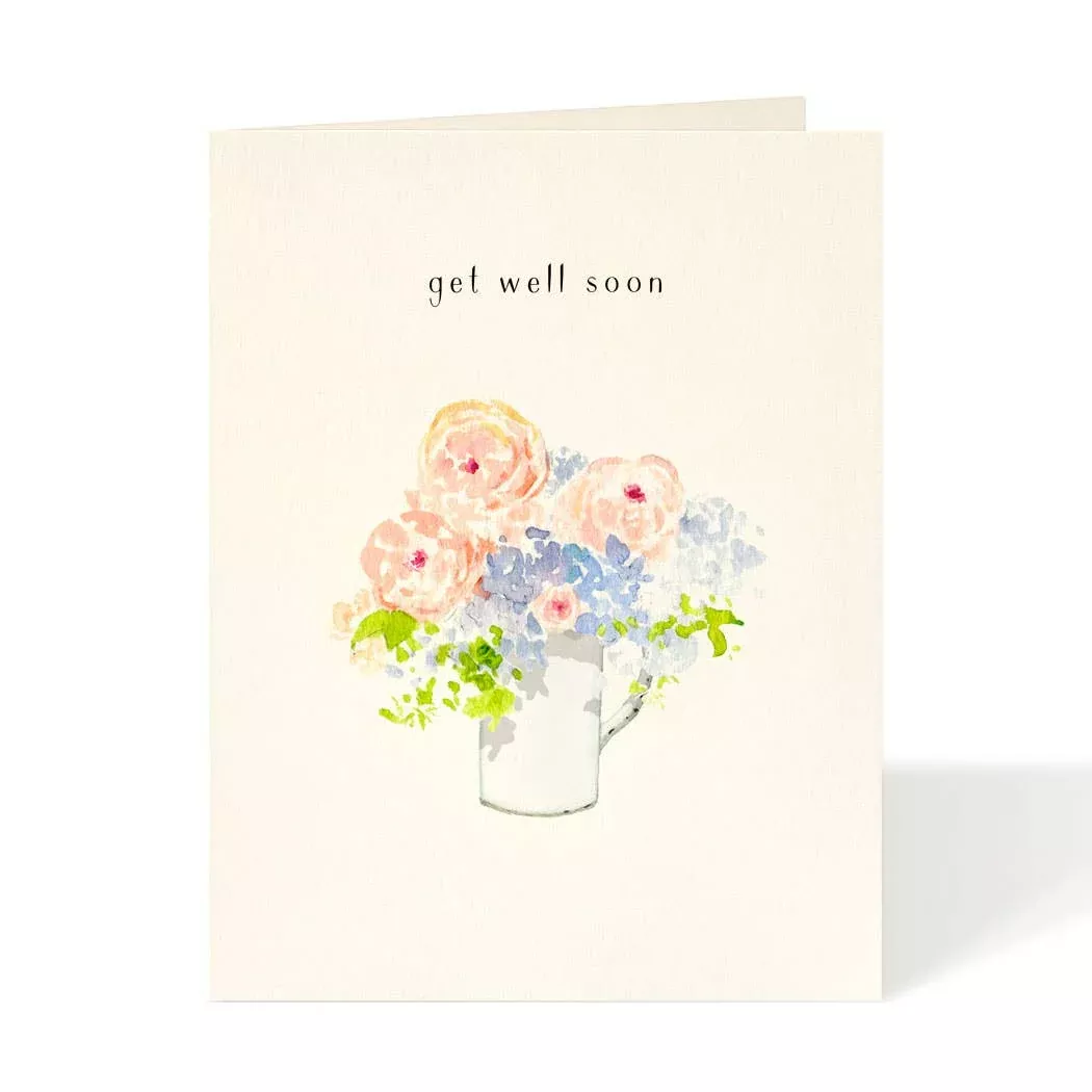 Pastel Arrangement - Get Well Card