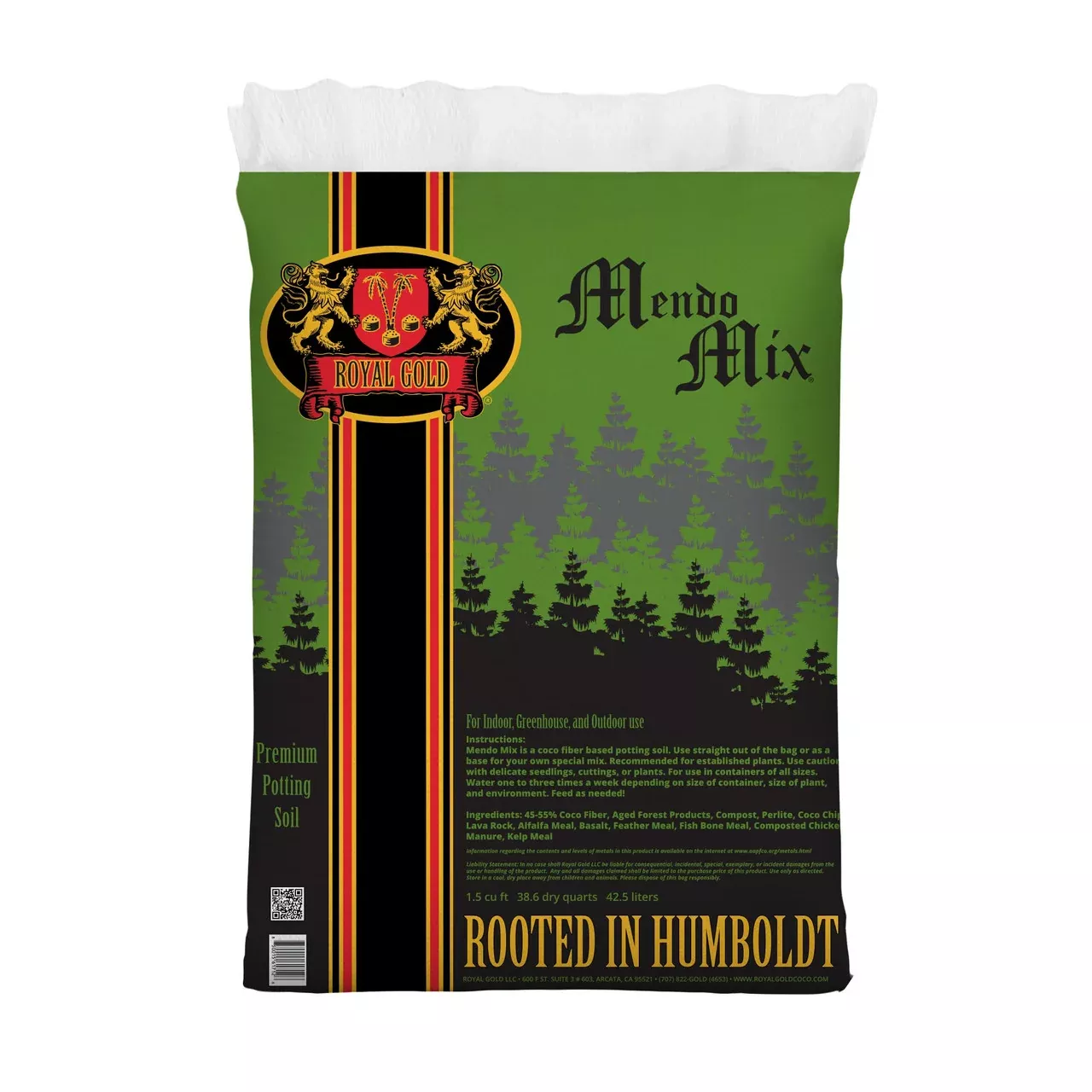 Royal Gold Mendo Mix Soil Amendment for Aggressive Growth and Dry Climates, 1.5 Cu Ft