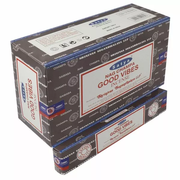 Satya Good Vibes Incense Sticks - 180g Box