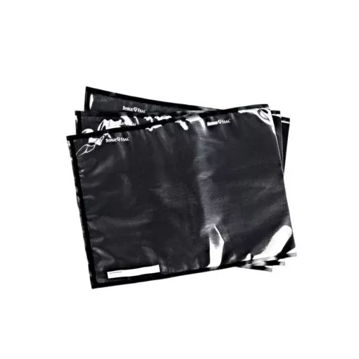 Shield N Seal 15in x 20in Clear and Black Vacuum Sealer Bags