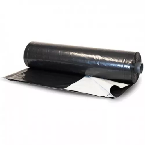 Silage Tarp 6 mil Black/White Plastic Sheeting - 24' x 100'