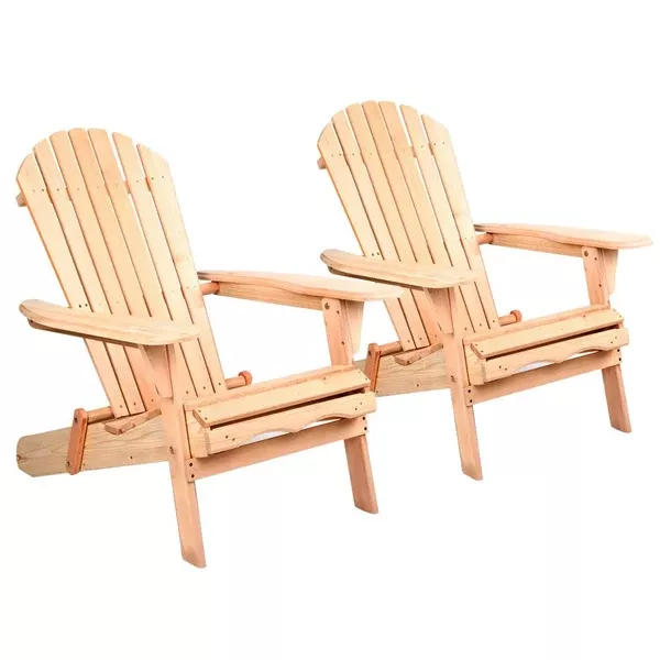 Wooden Beach Chairs / Sun Lounges