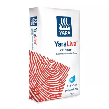 YaraLiva Calcium Nitrate 15.5-0-0 Greenhouse Grade - 50lb